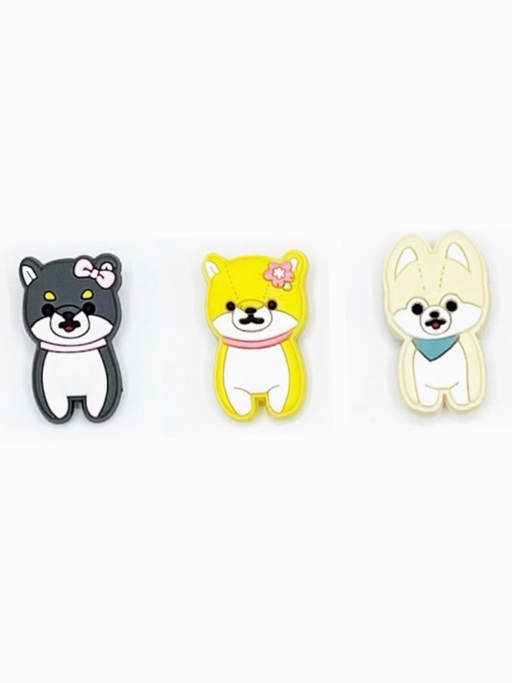 3 Pieces Dog Shoe Charms For Croc Shoes